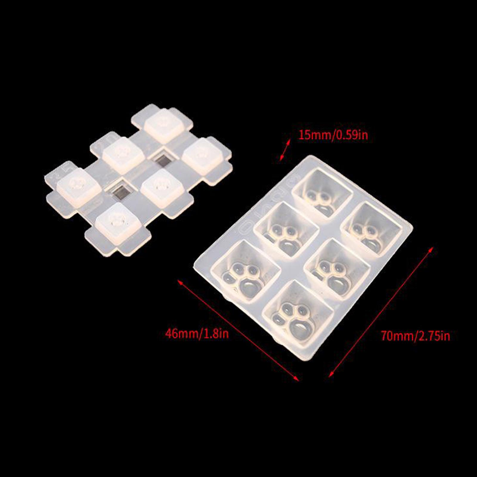Keycaps Resin Mold Keycap Crafting Epoxy Mould Key Puller Cat Claw Molds Cat