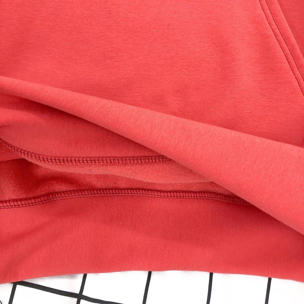 Áo Hoodie in hình MEANSTORE nỉ lót bông có mũ oversize unisex nam nữ form rộng phong cách Hàn Quốc - 3 chai hồng cam