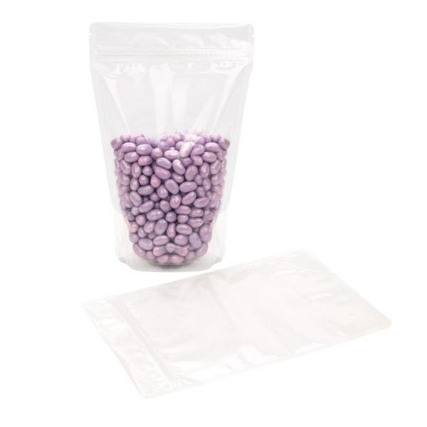 Túi zip trong suốt đáy đứng 18x26cm