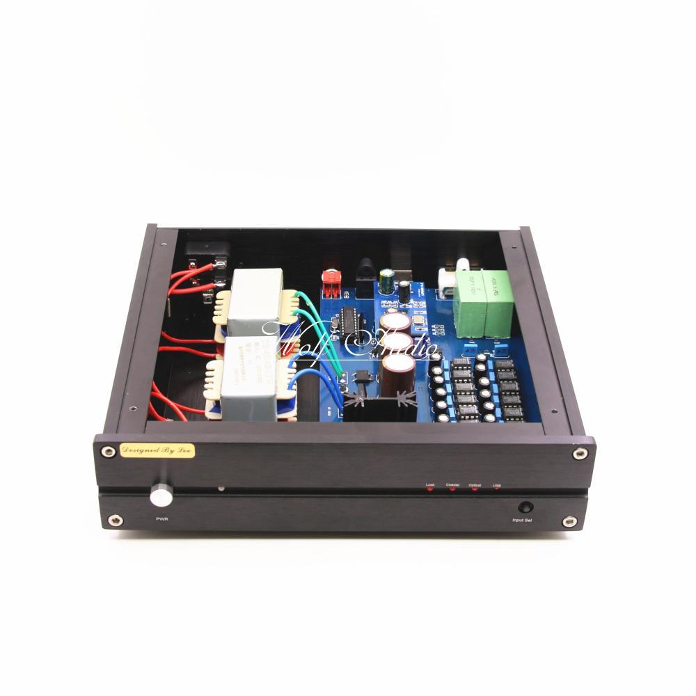 Đã hoàn thành Bộ giải mã DAC âm thanh HiFi song song 16X TDA1543 với khả năng đầu vào USB PCM2706
