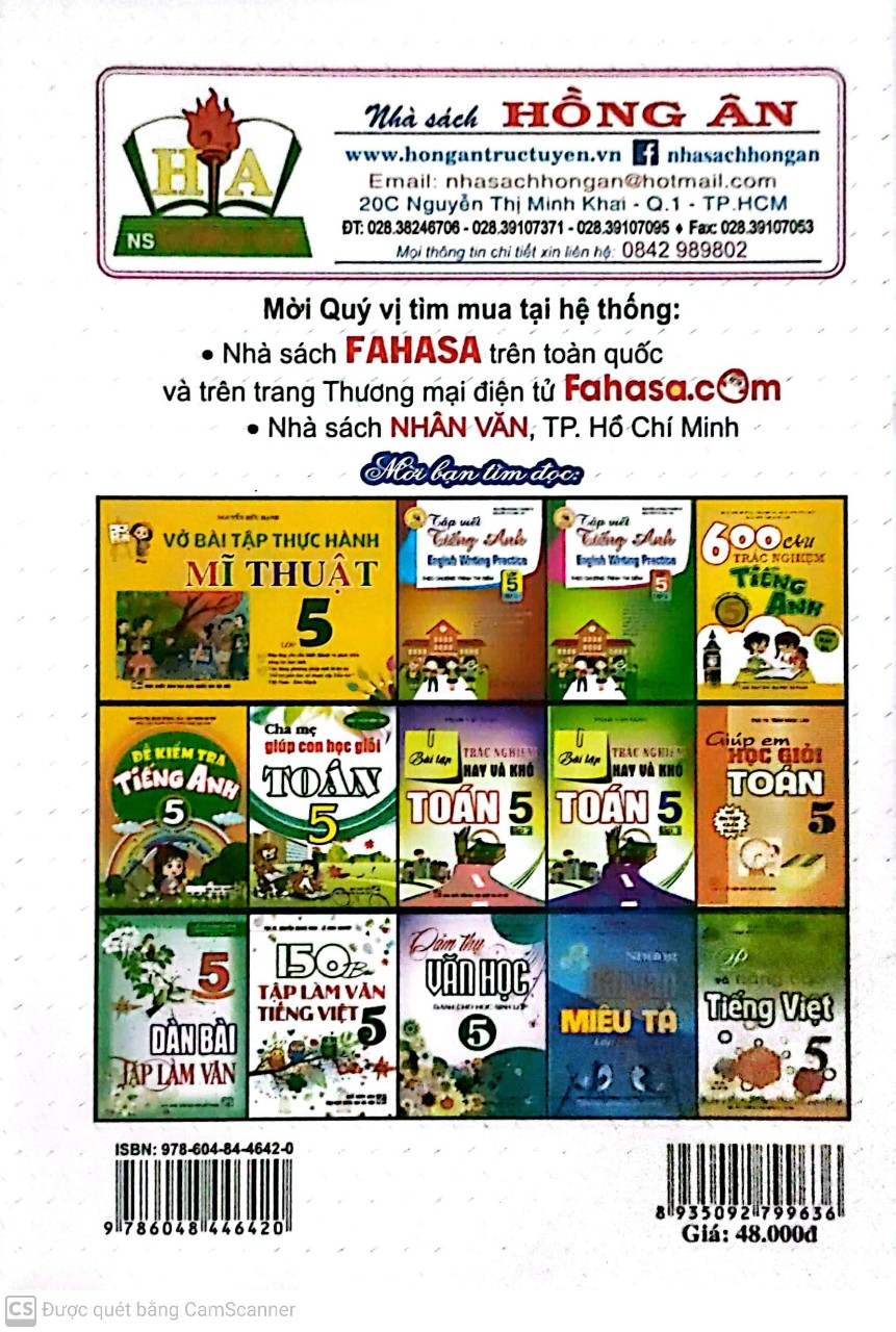 Giải Sách Bài Tập Tiếng Anh 5