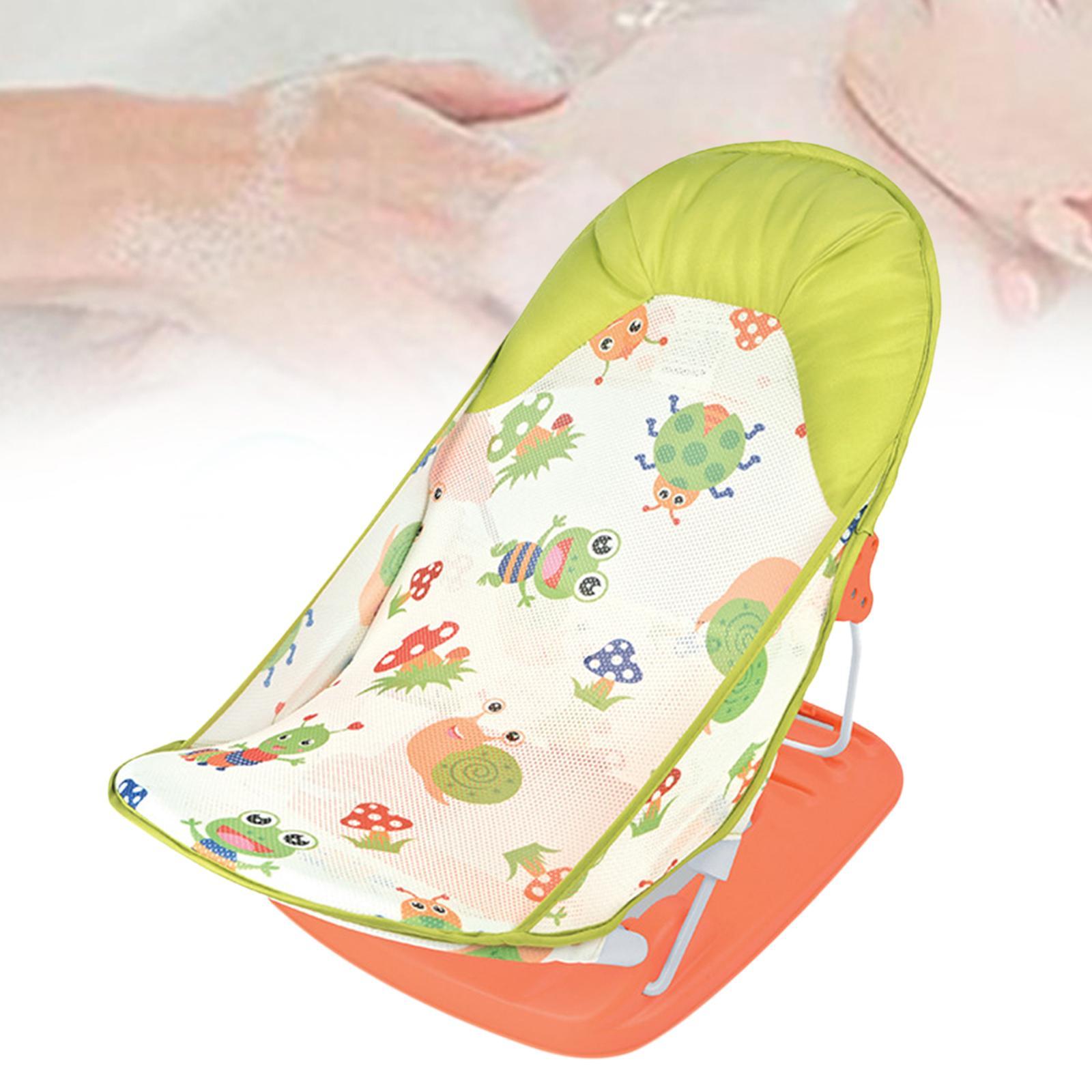 Baby Bath Rack Bathtub Shower Assist Tray Bather for Baby 0-6 Months Infants