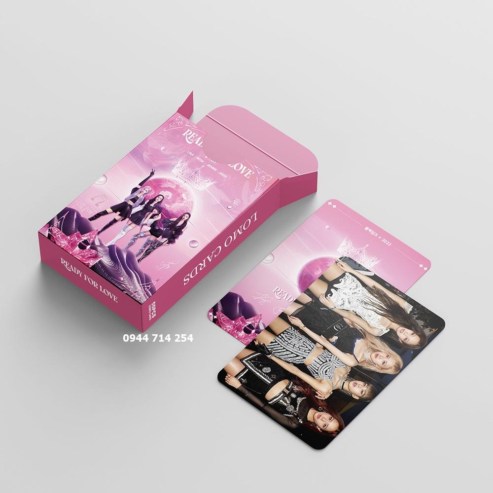 Trọn bộ 55 Lomo Card Blackpink Ready For Love 2022