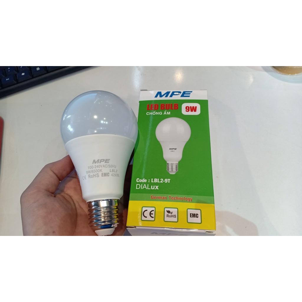 Bóng đèn LED tròn BULB 9w - Thương hiệu MPE