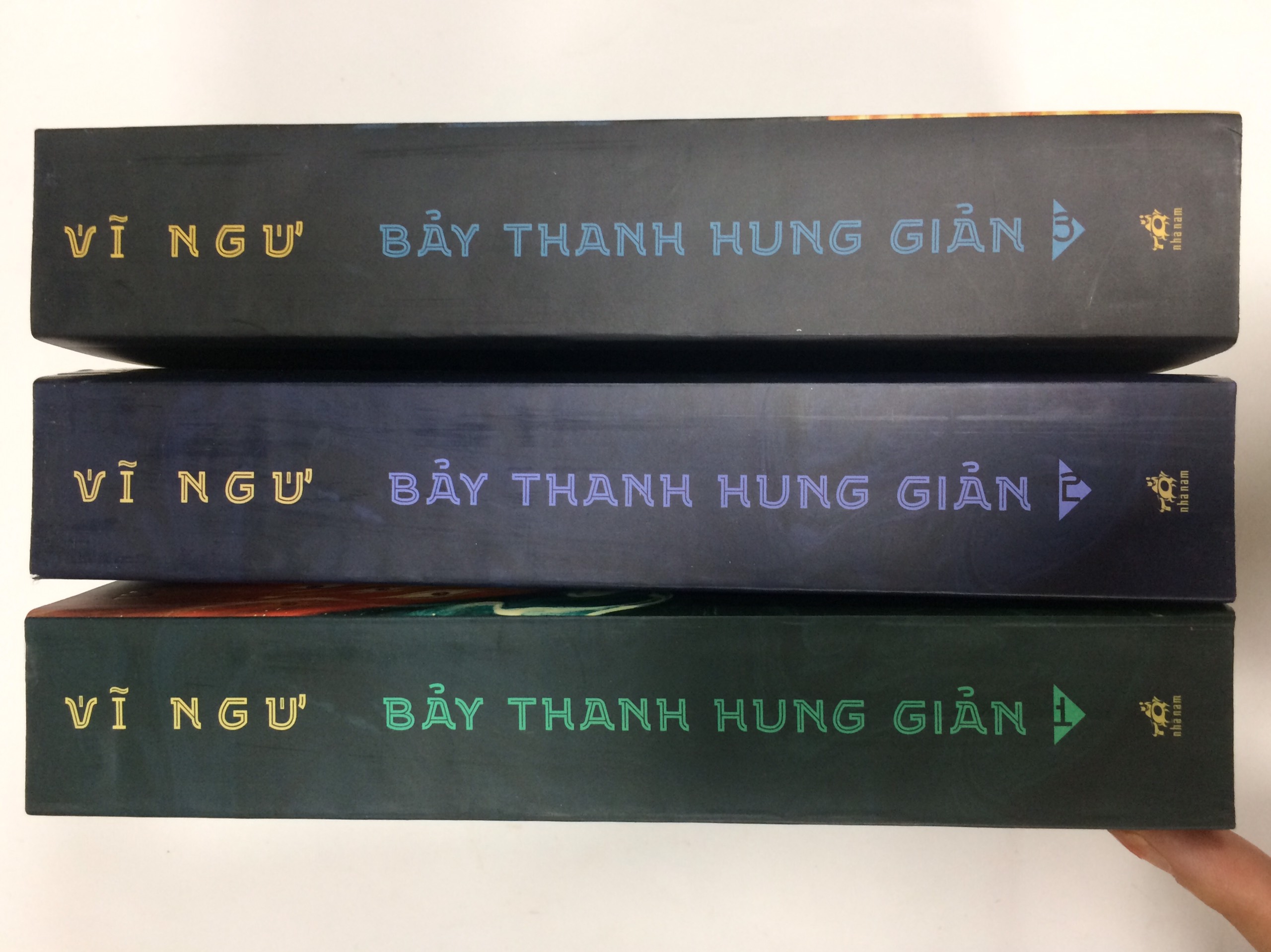 Combo 3 cuốn Bảy thanh hung giản - Tập 1,2,3