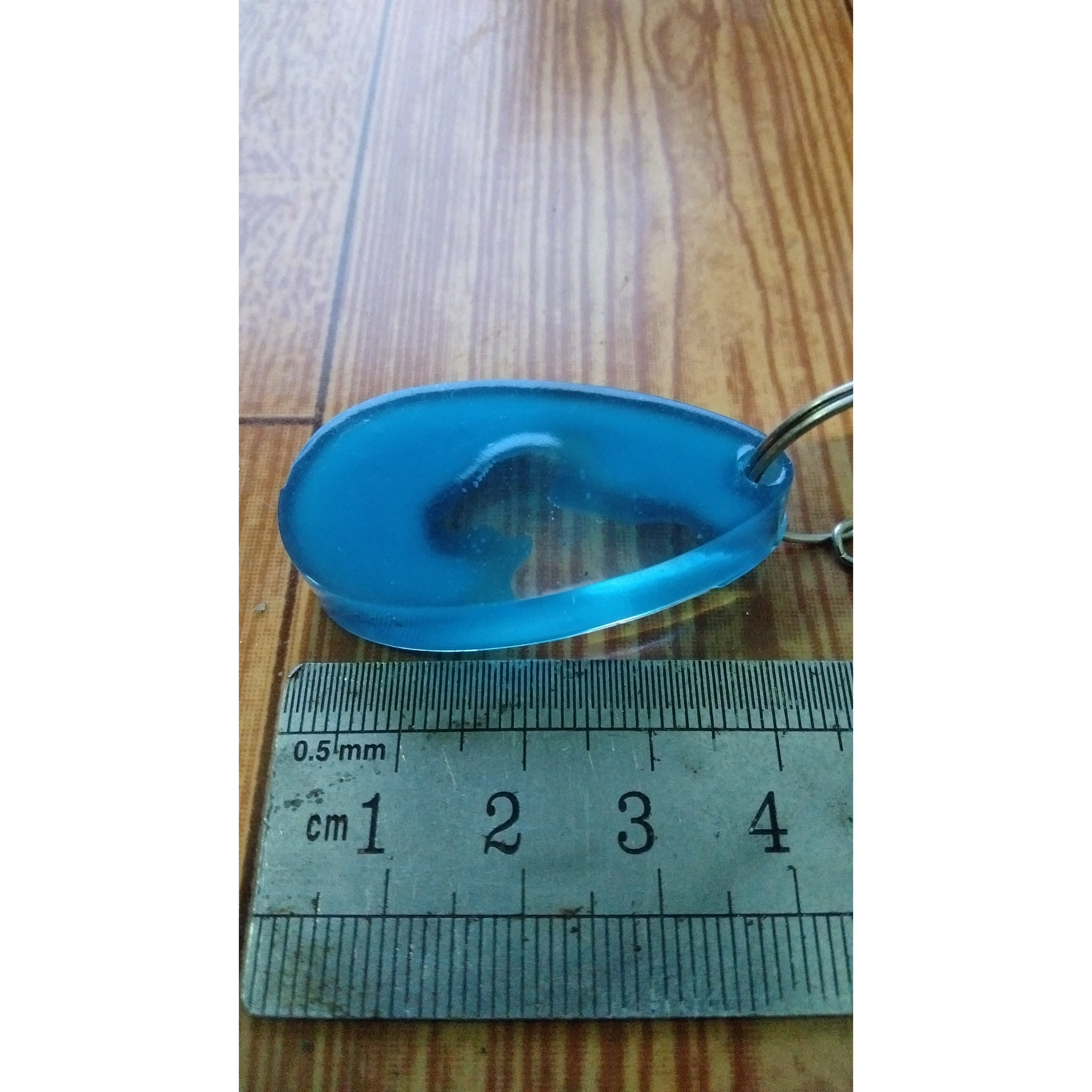 Móc khóa giọt nước 4*2cm