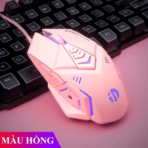 Chuột chơi game INPHIC PW5 thiết kế chuyên game với độ DPI lên đến 4800 phù hợp với các game thủ - HÀNG CHÍNH HÃNG