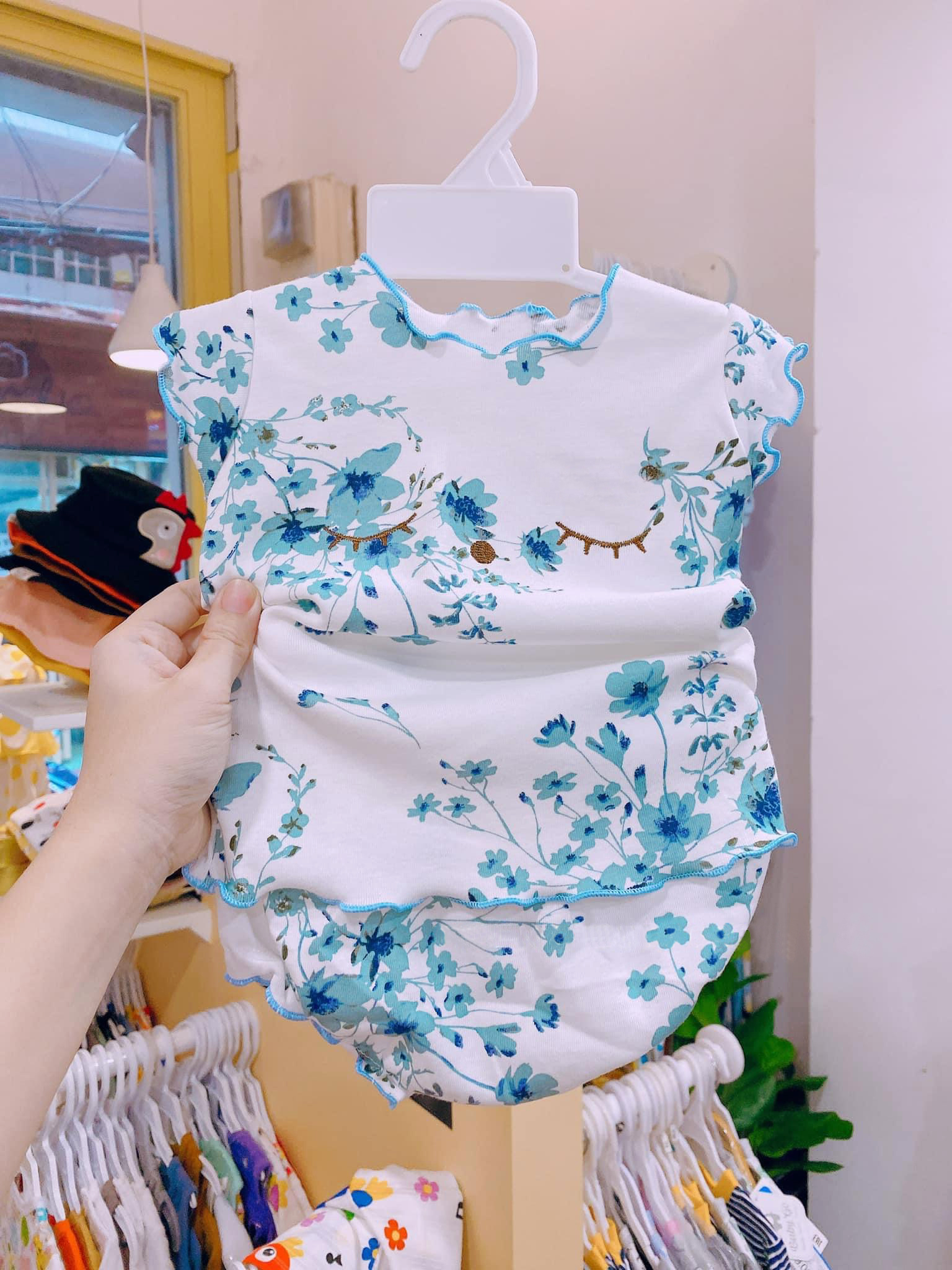 BỘ THUN MẶC MÁT NHIỀU MÀU SẮC DỄ THƯƠNG CHO BÉ GÁI