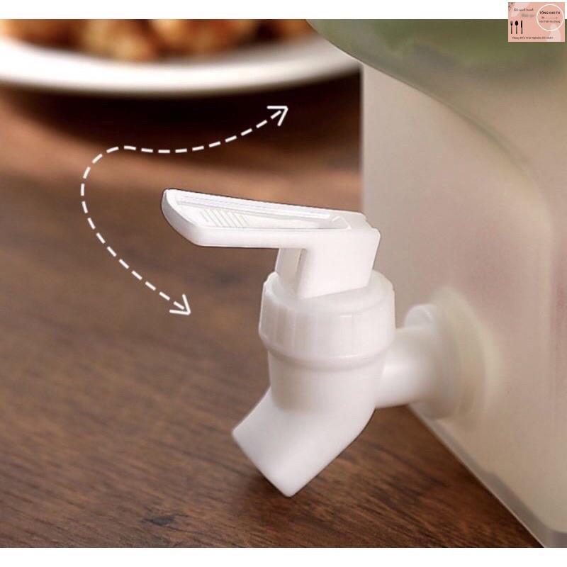 Bình nước 3.5L - Bình để trà có vòi chuyên để tủ lạnh siêu tiện lợi mẫu mới 2021 - Bình đựng nước để tủ lạnh