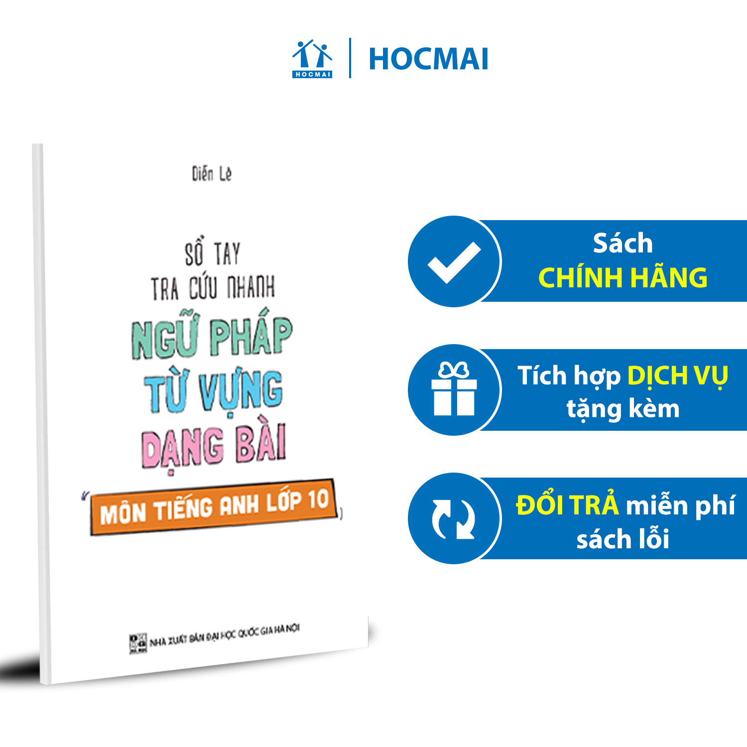 Sổ tay tra cứu nhanh lý thuyết công thức dạng bài môn Tiếng anh lớp 10