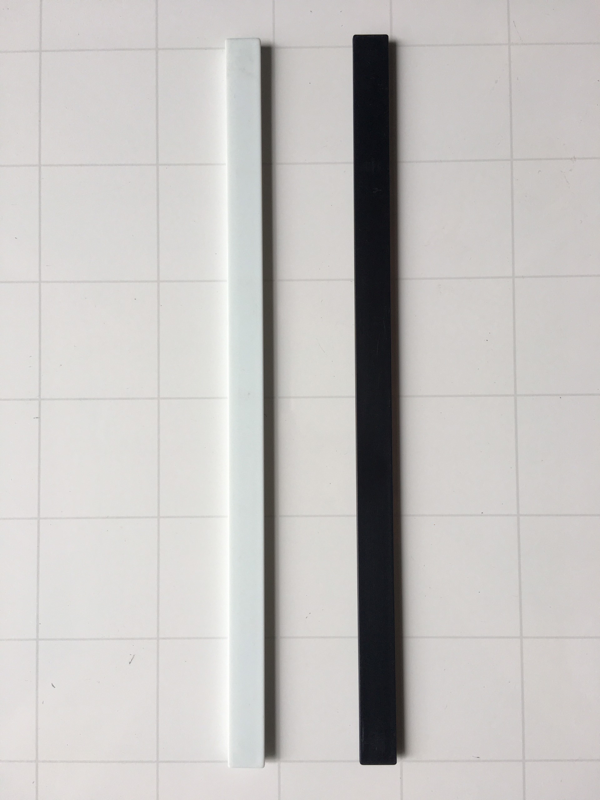 Thước Chặn Giấy Nam Châm - Dài 20cm - Màu Ngẫu Nhiên - Bộ 10 Thước