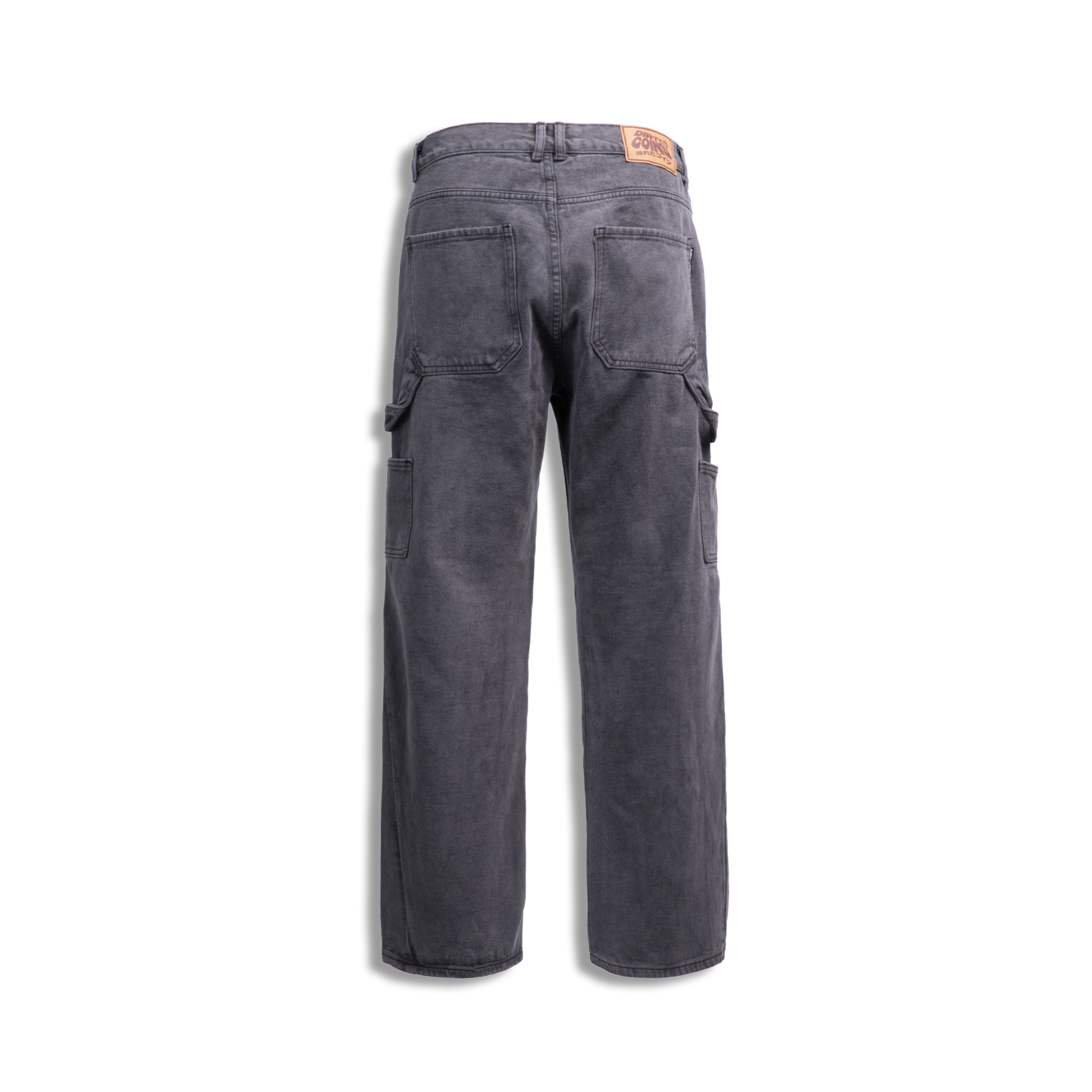 Quần DirtyCoins Splatter Double Knee Pants - Grey