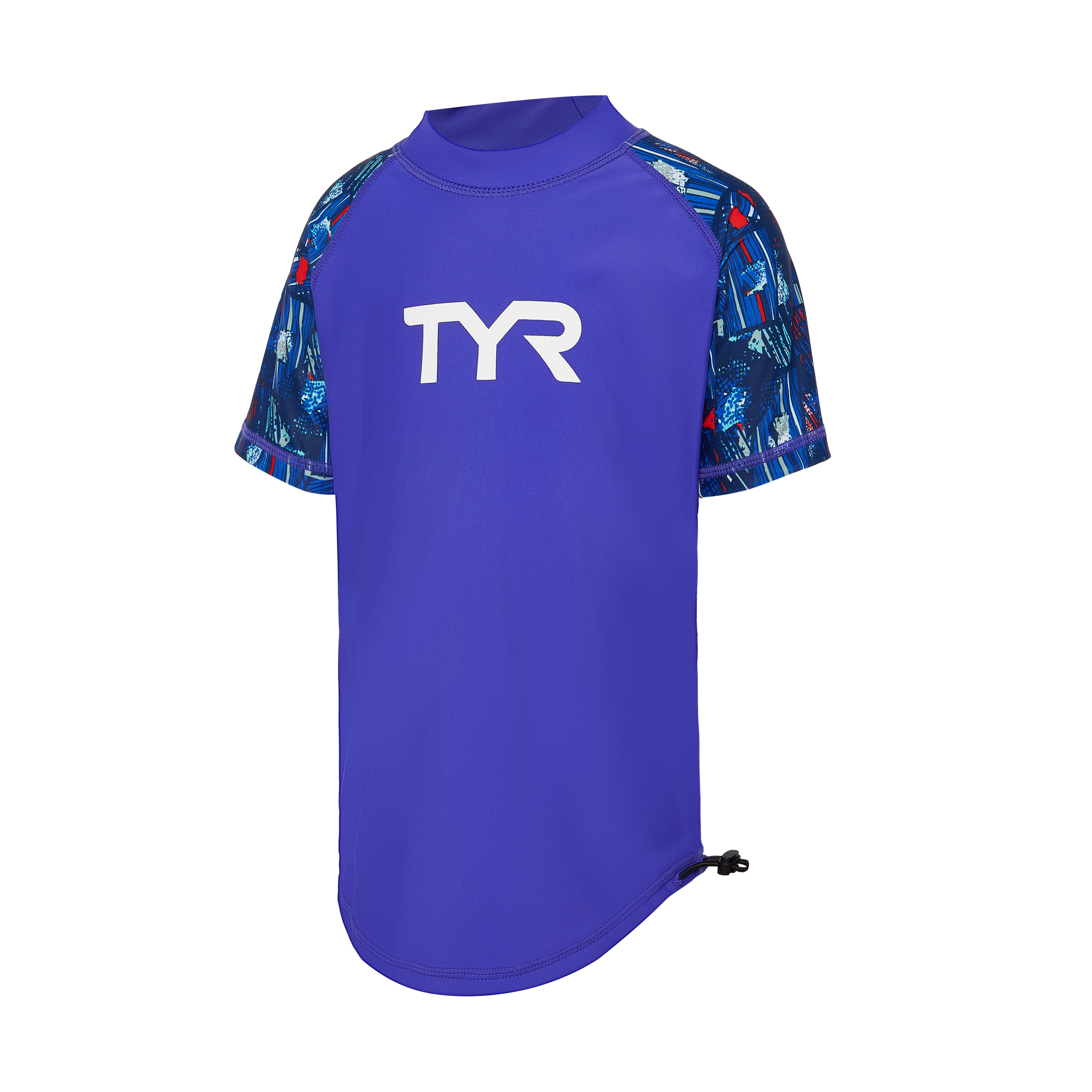 Áo bơi tay ngắn chống nắng trẻ em TYR TK Junior Short Sleeve Rashguard