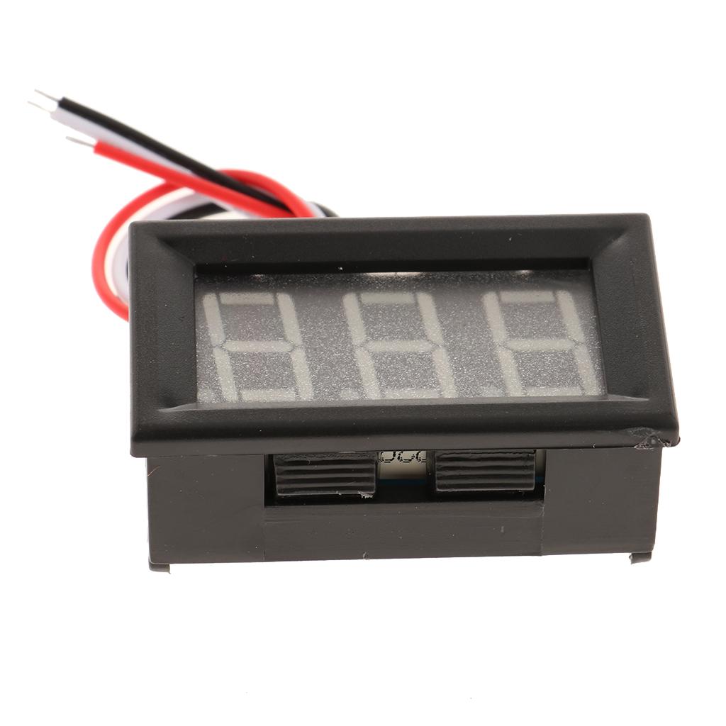 H27 LED Digital Voltage Meter Super 100V Voltmeter LCD Voltage Meter