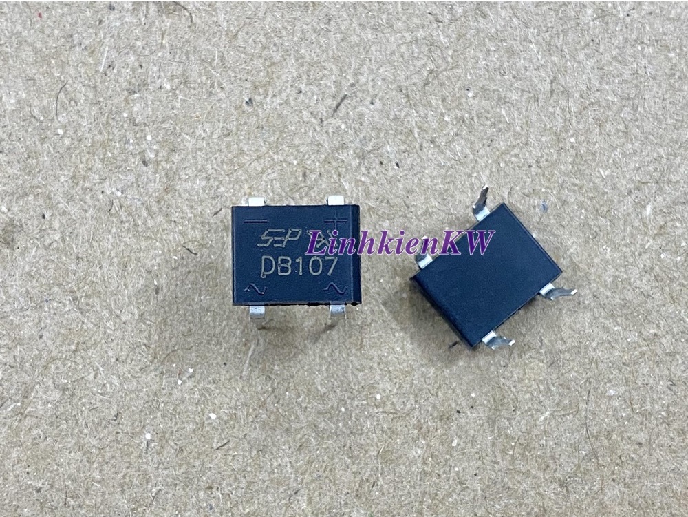 Chỉnh Lưu Cầu - Diode Cầu DB107 1A 1000V DIP-4 Mới Chính gốc
