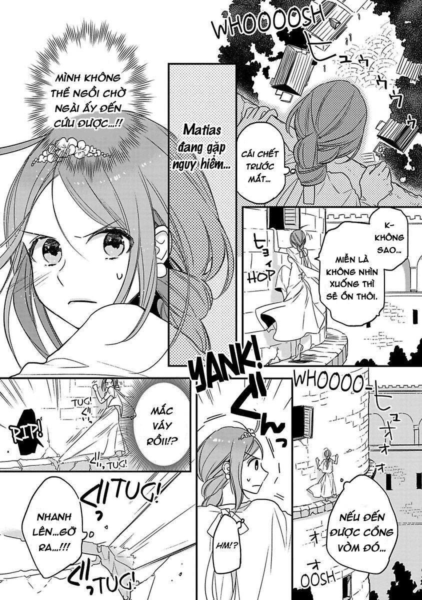 thái tử bạo chúa ở thế giới khác muốn cưới tôi ~ tên sói đen muốn cầu thân cô phù thủy tái sinh chapter 6.2 1