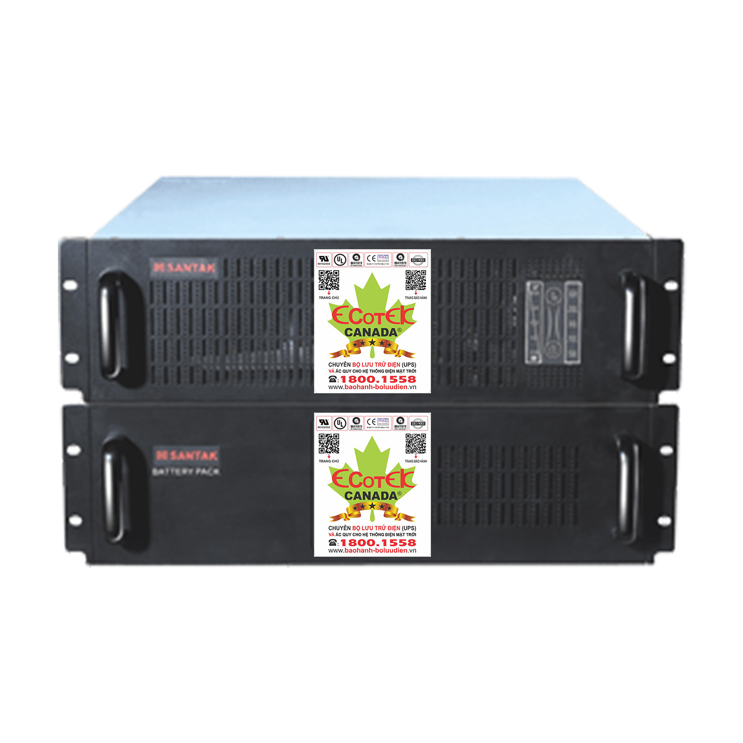 Bộ lưu điện Santak True Online 6KVA Rackmount - Model C6KR- Hàng chính hãng