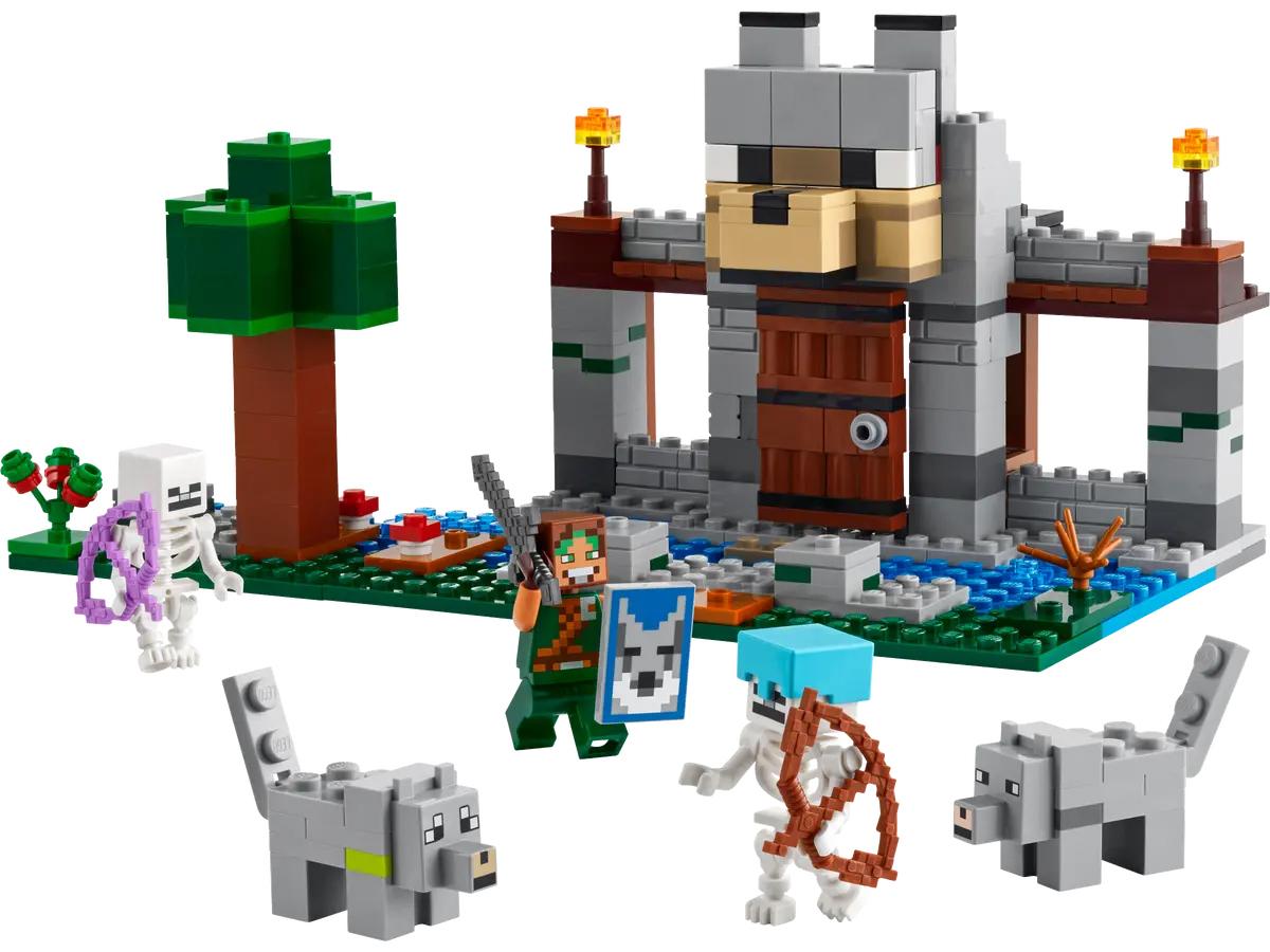 Đồ Chơi Lắp Ráp Tòa Thành Sói - The Wolf Stronghold - Lego Minecraft 21261 (312 Mảnh Ghép)