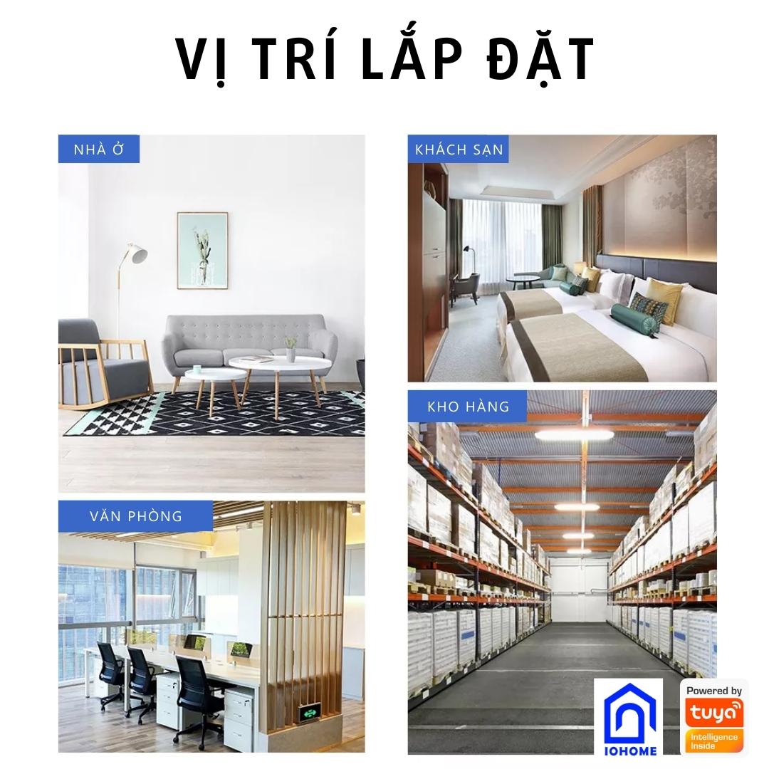 Đầu Cảm Biến Khói Báo Động Hỏa Hoạn Wifi Tuya SM11, SM12 đạt tiêu chuẩn CE EN14604