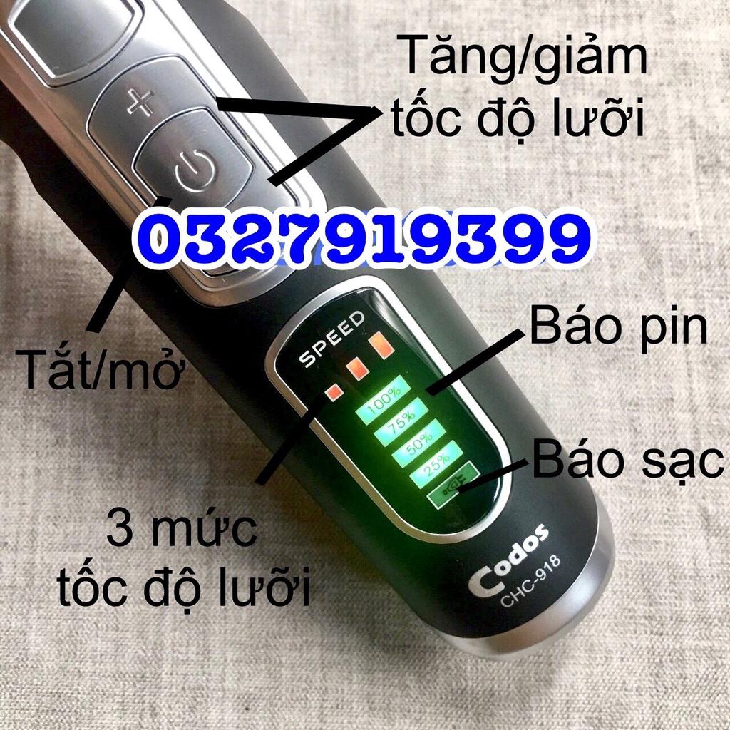 Tông đơ cắt tóc cao cấp CODOS 918