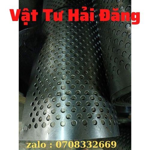 Tôn dầu đục lỗ - dày 4,5zem chuẩn,lỗ 4ly-6ly-8ly