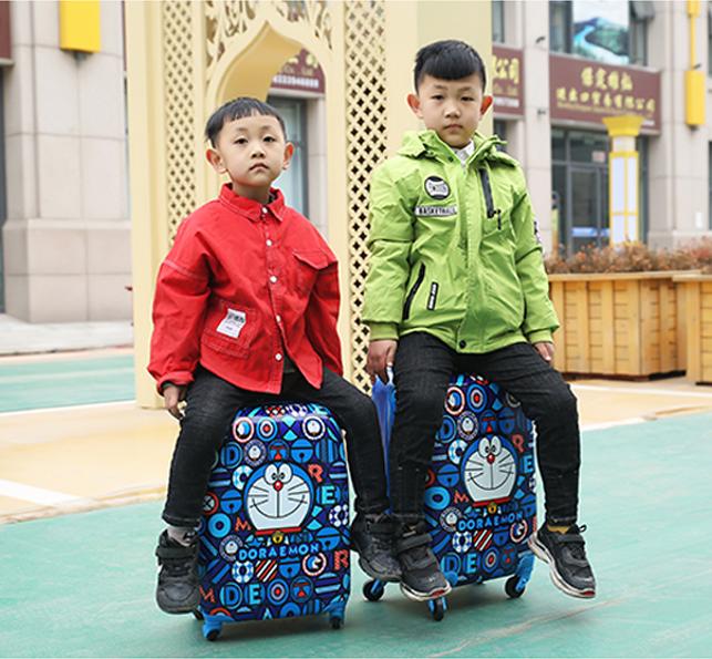 Vali 3D trẻ em nhiều hình  SL13 tặng thẻ hành lý