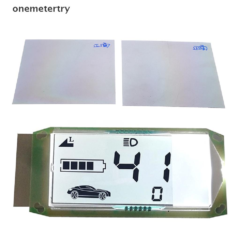 Set 2 Phim Dán Phân Cực Màn Hình LCD 9 * 9CM Chuyên Dụng Cho Xe Hơi