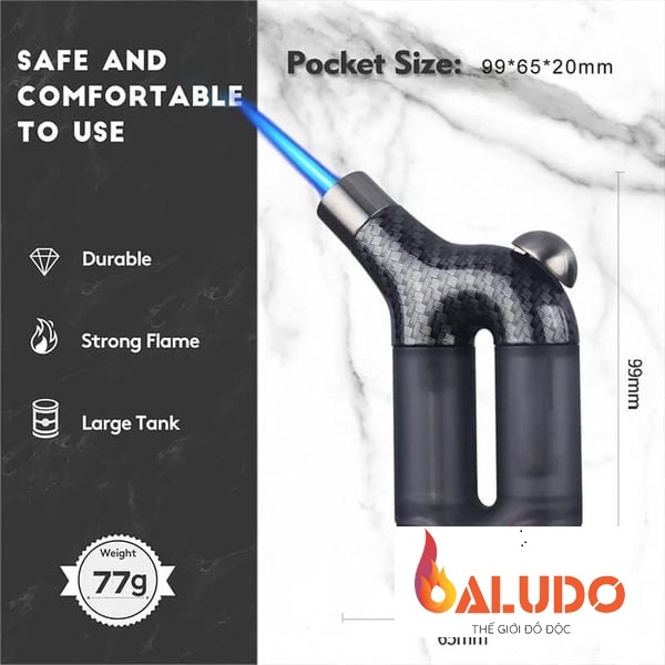 Vỏ hộp quẹt bật lửa khò 1 tia BCZ-826