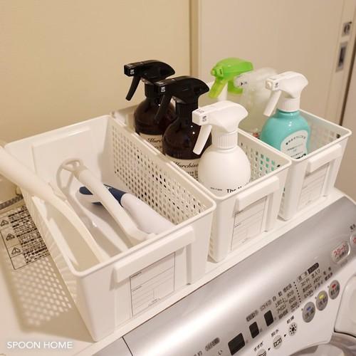 Giỏ đựng đồ đa năng dáng rộng Inomata, giỏ đựng quần áo, kệ đựng dụng cụ nhà bếp, đựng mỹ phẩm Nhật Bản