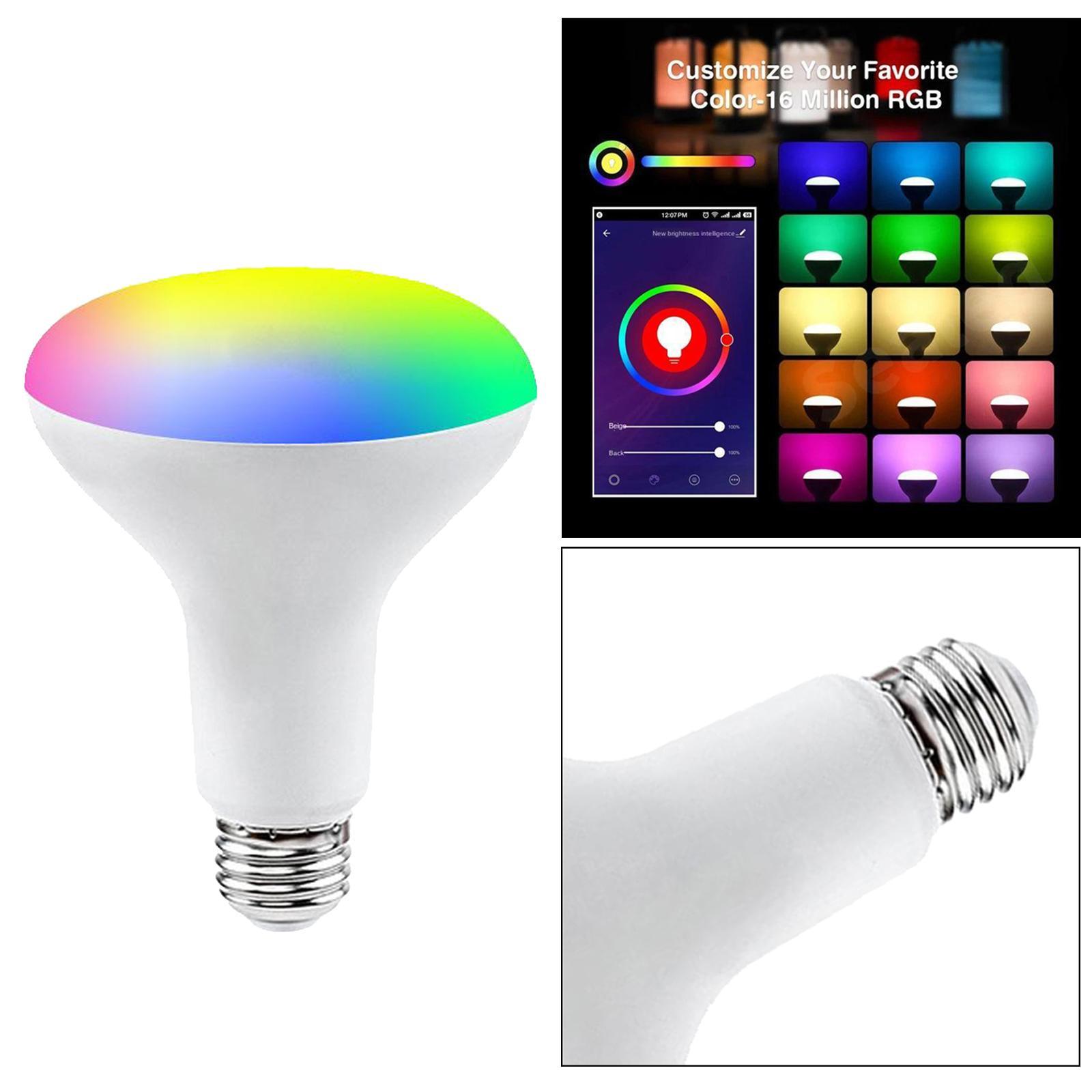 9w Smart LED Light Bulb RGBCW WiFi Dimmable Color Changing Energy Saving