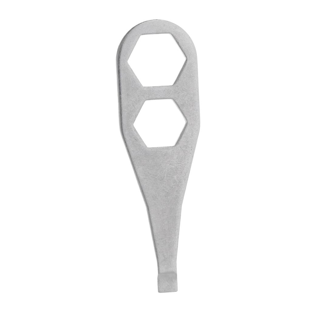 Aluminum Alloy Fishing Reel Parts Reel Handle Tool Nut Wrench Fishing Tool