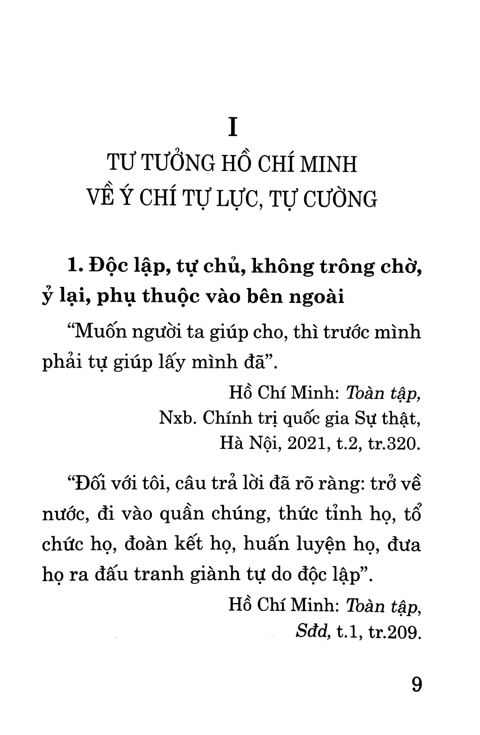 Xây Dựng Ý Chí Tự Lực, Tự Cường Và Khát Vọng Phát Triển Đất Nước Phồn Vinh, Hạnh Phúc