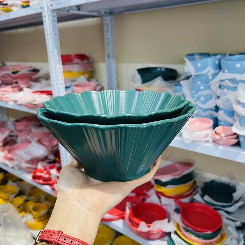 BÁT TÔ CANHBÁT ĂN BÚN MỲTÔ ĐẸP ĐỎ XANH VÀNG HỒNG