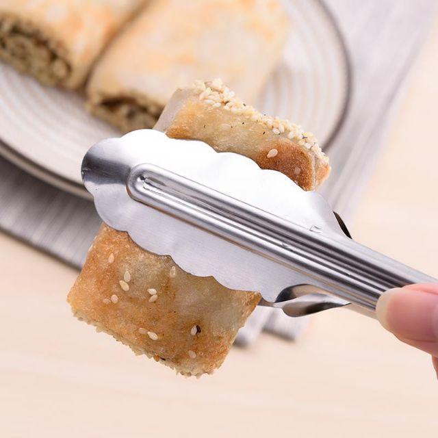 Kẹp gắp thức ăn inox cao cấp ko gỉ sét