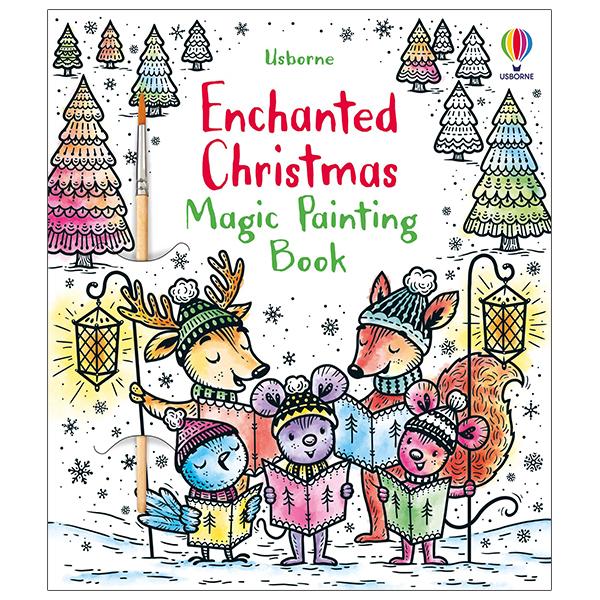 Enchanted Christmas Magic Painting Book