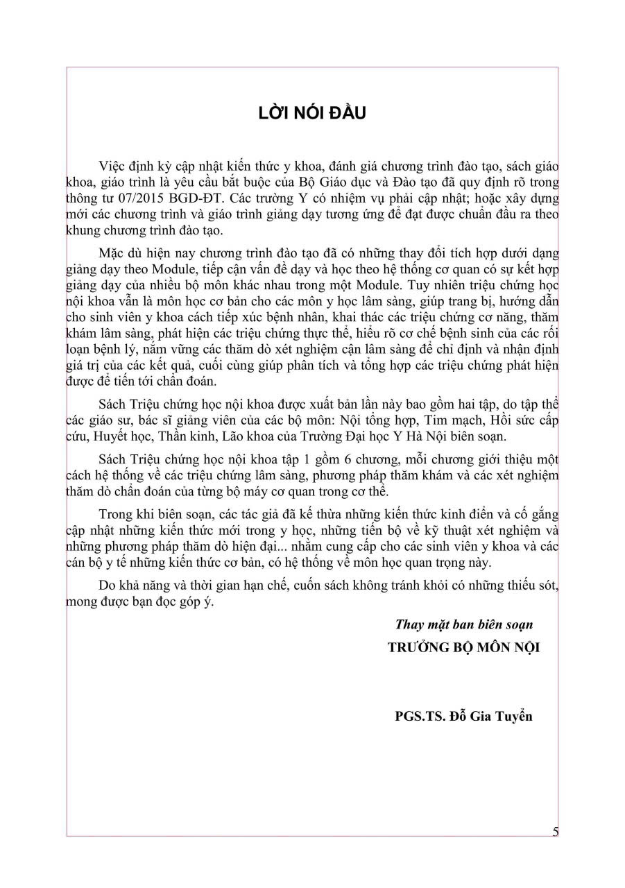 Sách - Triệu chứng học nội khoa 2025(Tập 1 + Tập 2)