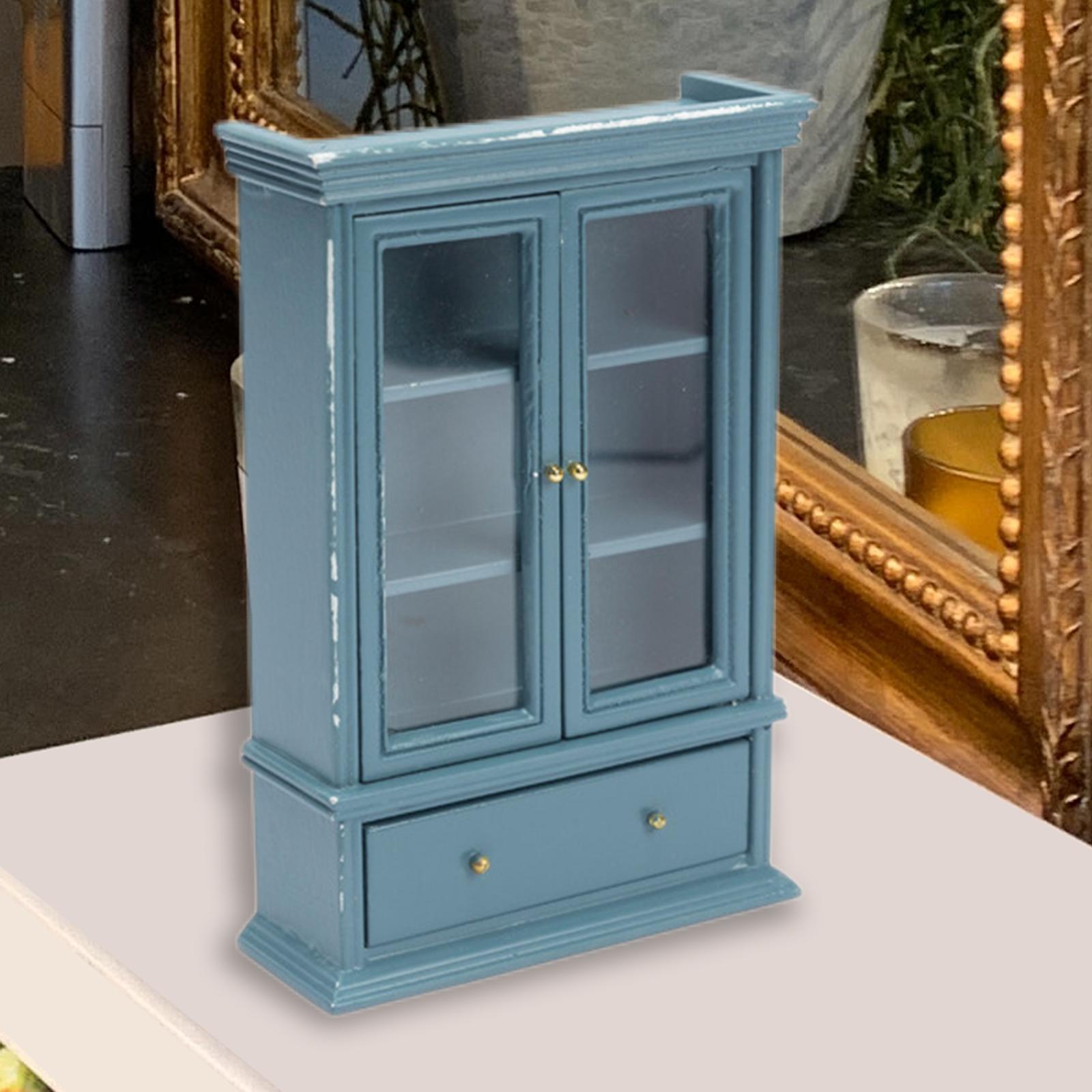 1:12 Doll House Cabinet Baby Doll Living Room Furniture Supplies Decor