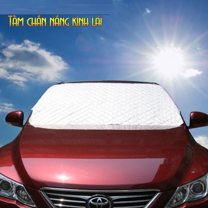 Tấm che nắng, che kính lái, bạt che nắng, bạt che nửa xe ô tô, rèm che kính lái