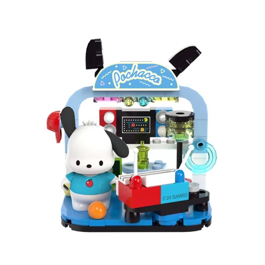 Đồ chơi - KEEPPLAY -  20849 Bộ đồ chơi xếp hình mô hình Sanrio chơi vui vẻ ở nhà - lẻ mẫu ngẫu nhiên