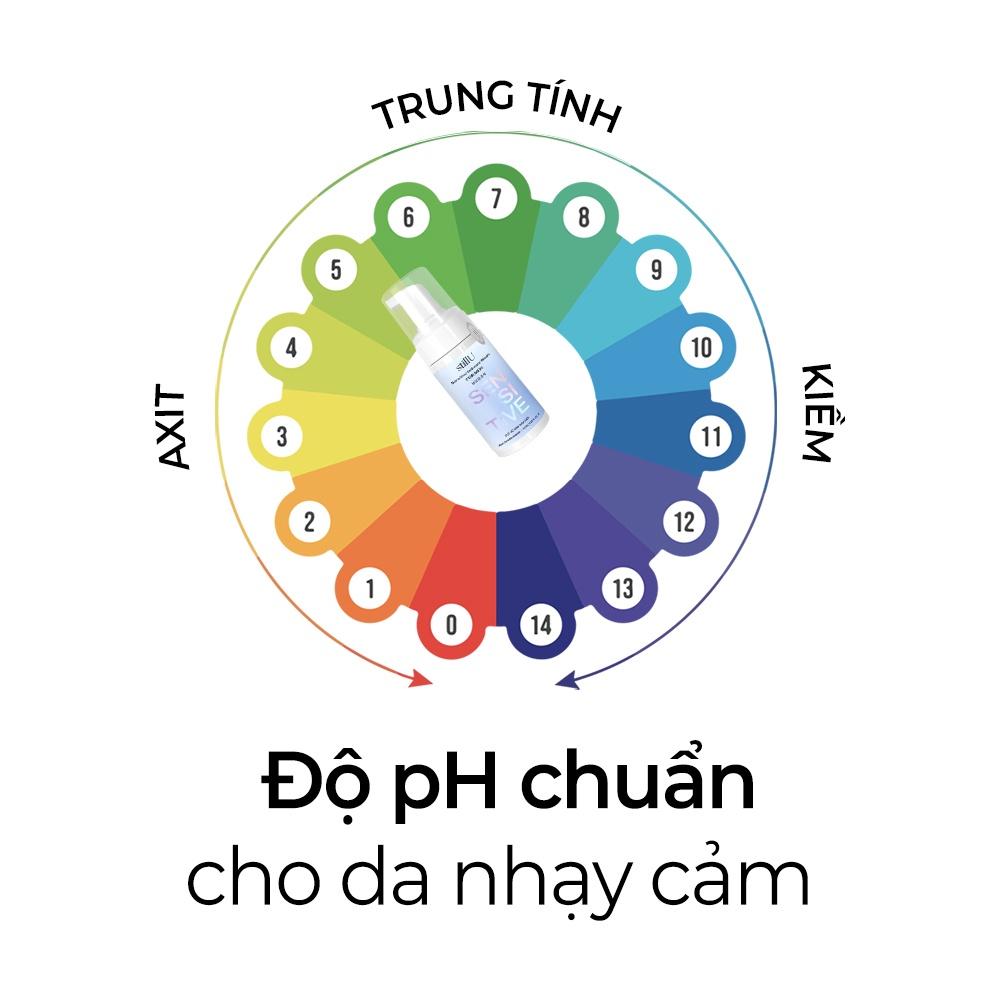 Dung dịch vệ sinh nam giới tạo bọt stillU Sensitive không mùi cho da nhạy cảm 100ml