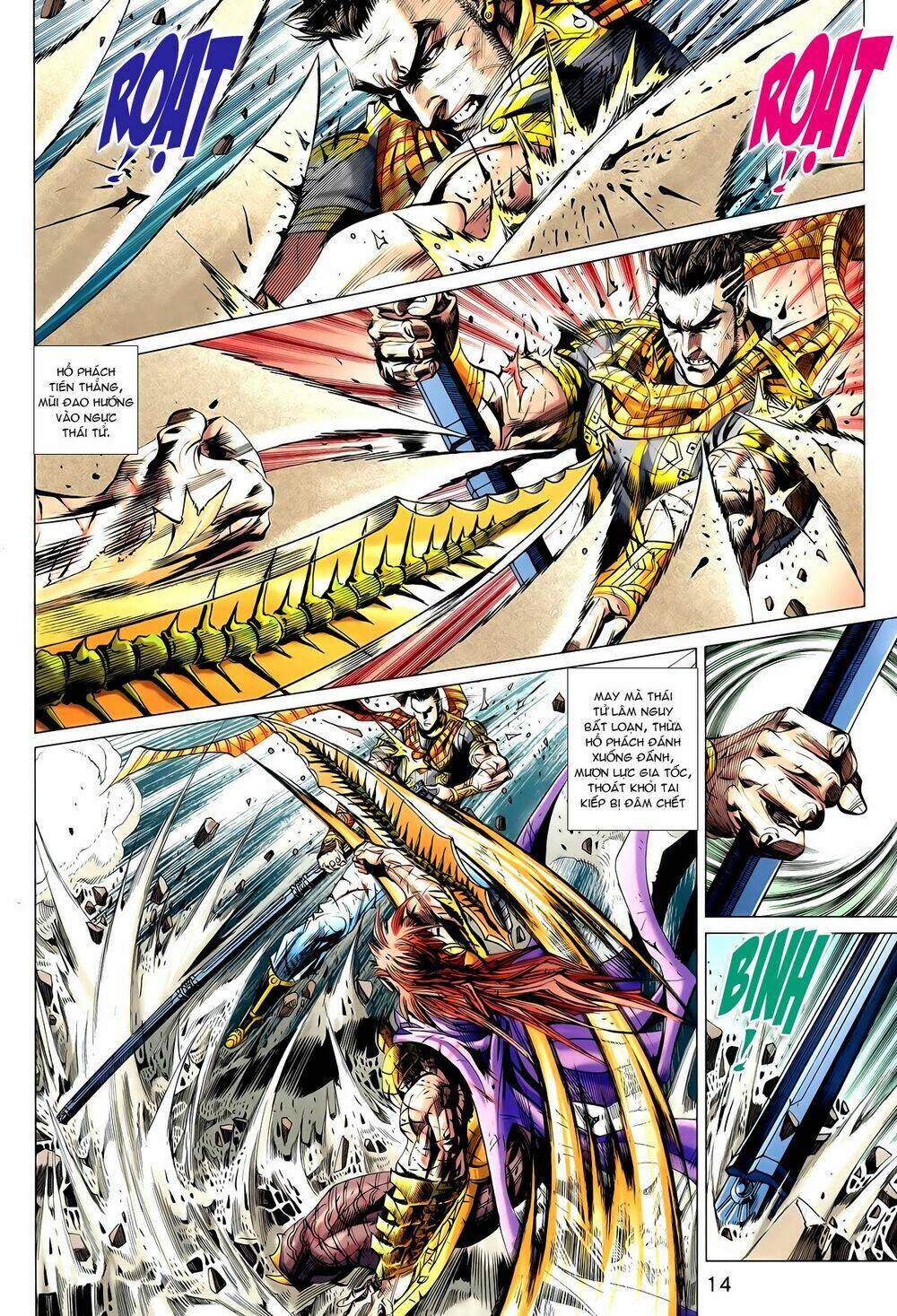 thần binh vấn thiên chapter 24 14