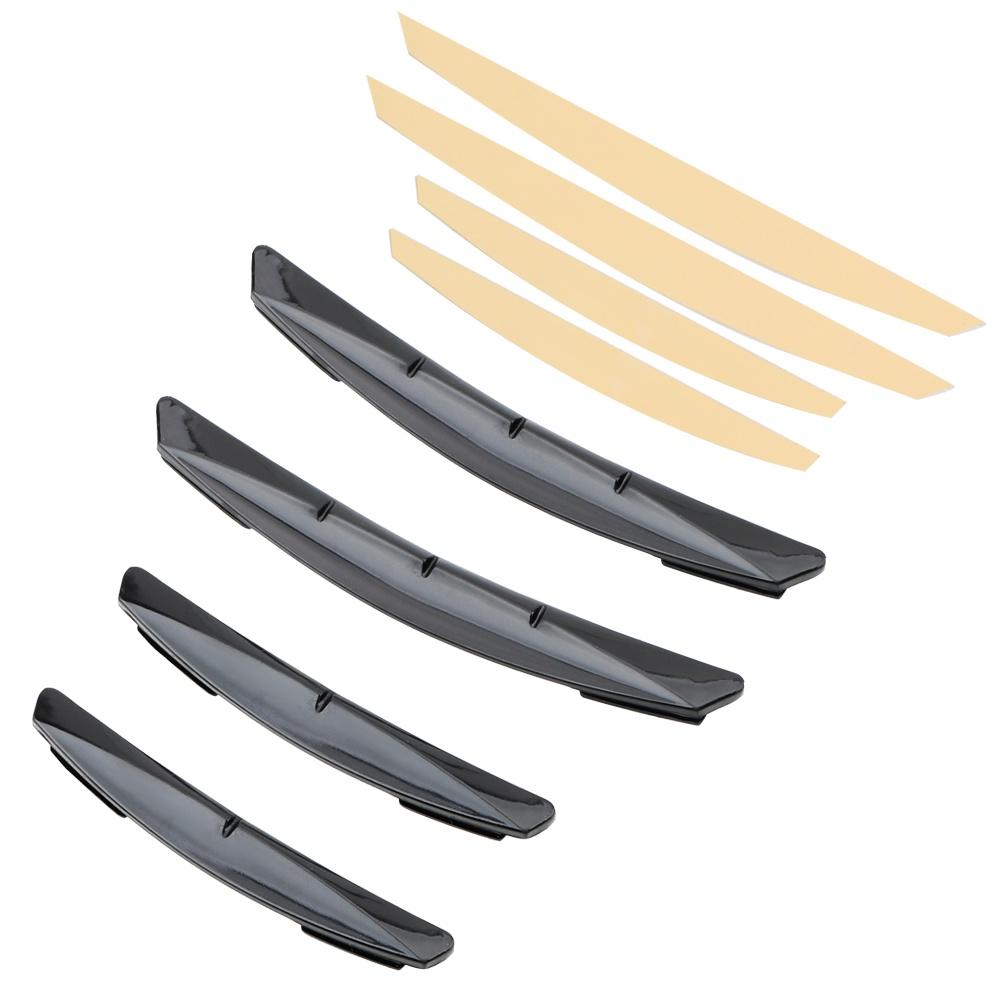 Set 4 miếng dán bảo vệ viền cửa xe hơi chống va chạm trầy xước