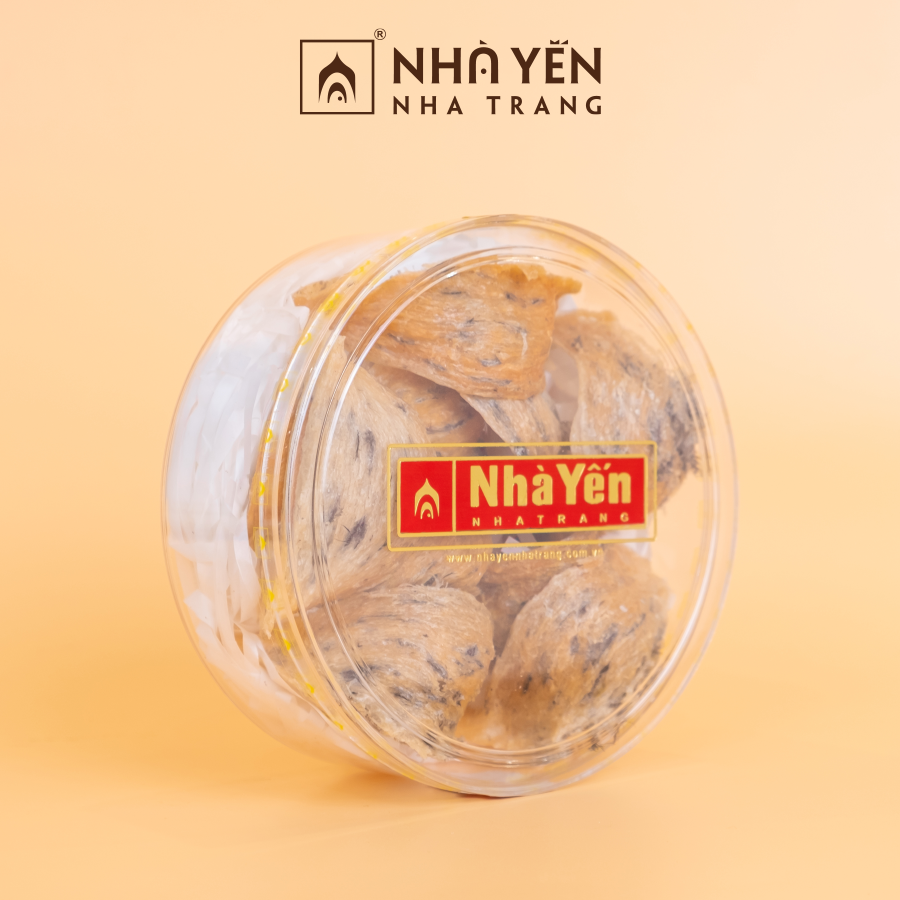 Tổ Yến Hồng Thô - Hộp 100 Gram - Tổ Yến Thô - Tổ Yến Nguyên Chất - Nhà Yến Nha Trang - Đặc Sản Nha Trang - Yến Sào Chất Lượng