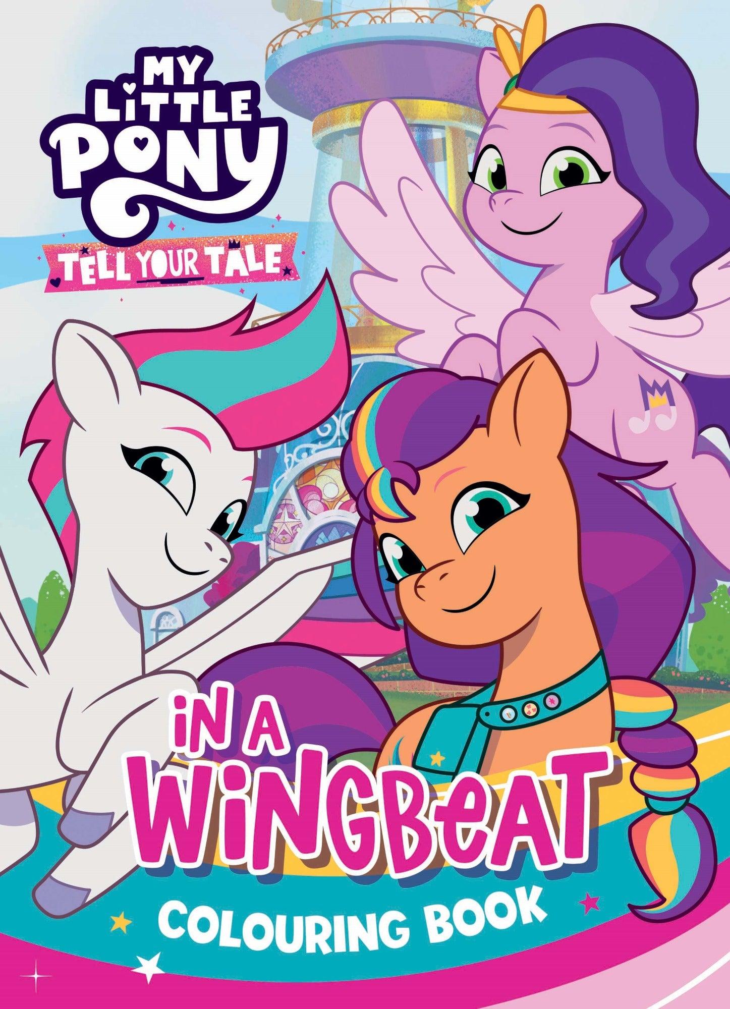 Sách ngoại văn: My Little Pony - Tell Your Tale - Colouring Book