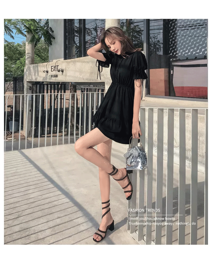 CHENGRUI Đầm voan nữ mùa hè 2023 váy mùa hè nữ sinh phiên bản Hàn Quốc lỏng lẻo nhỏ lưới váy nàng tiên đỏ