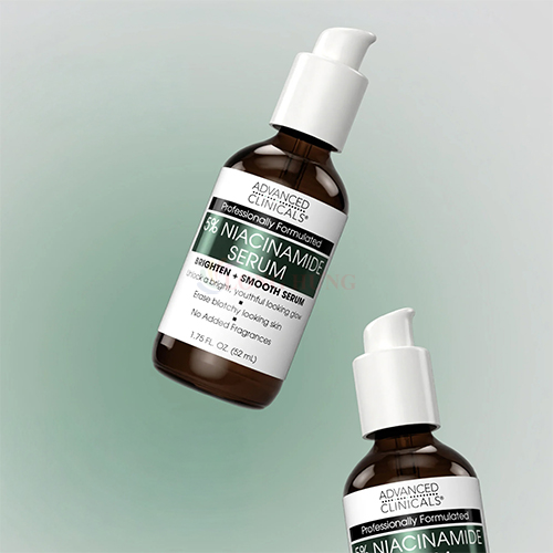 Tinh chất sáng da Advanced Clinicals 5% Niacinamide Serum (52ml) - Hàng chính hãng