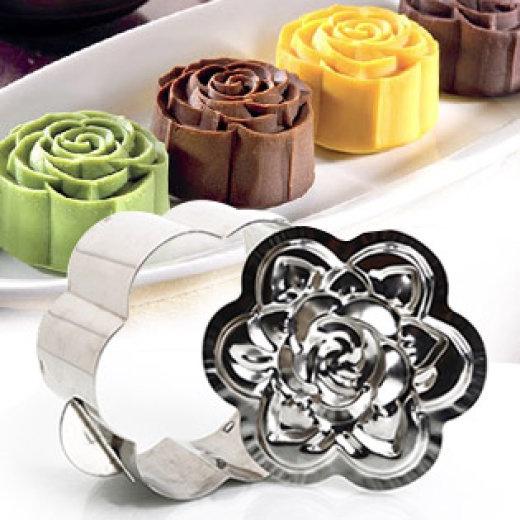 Khuôn xôi inox HÌNH HOA hồng