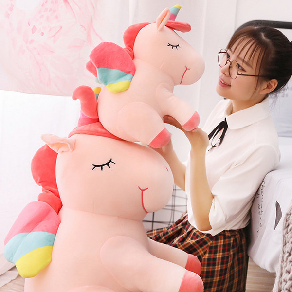 Gấu bông ngựa một sừng Unicorn 40cm TNB215 - Màu hồng