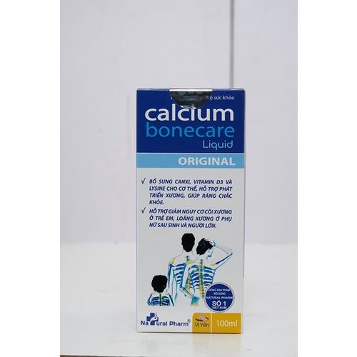 Calcium Bonecare - Canxi nước - Bổ sung canxi cho xương