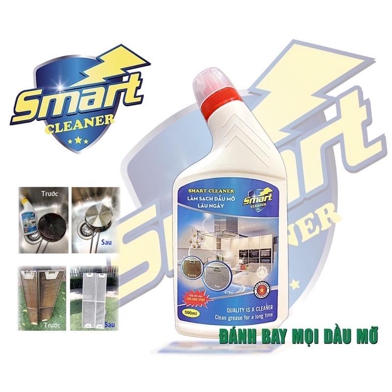 Nước Tẩy Rửa SMART - Tẩy Sạch Cặn Canxi Vách Kính, Dầu Mỡ Lâu Ngày, Sen Vòi Inox, Đồ Dùng Bằng Sứ CHÍNH HÃNG